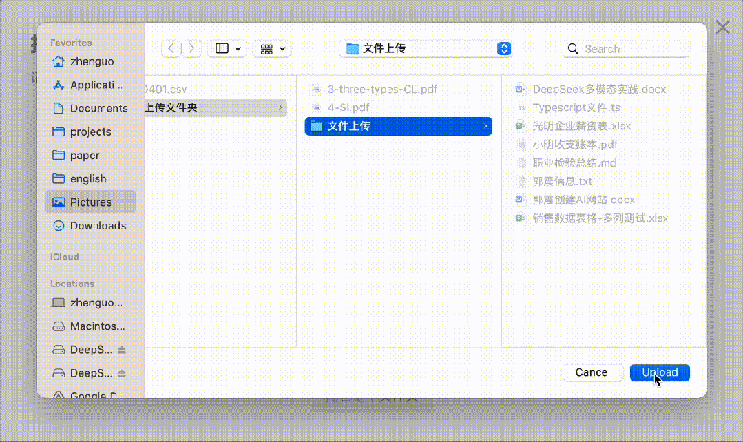 DeepSeekMine个人知识库预览